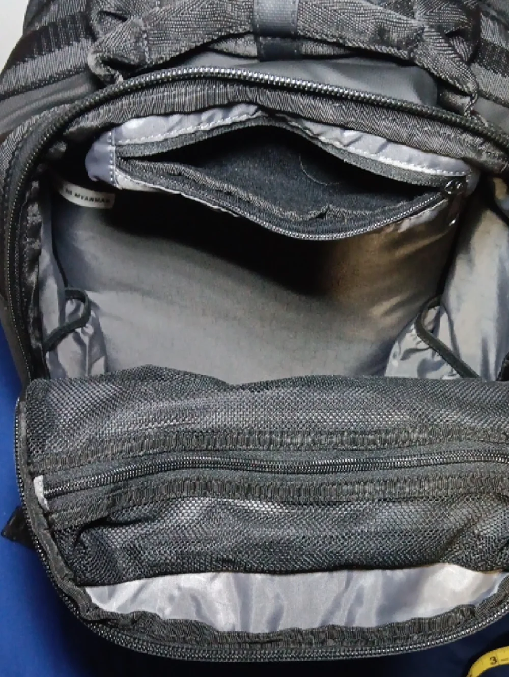 OGIO Black Men's Backpack with Front Zip Pocket